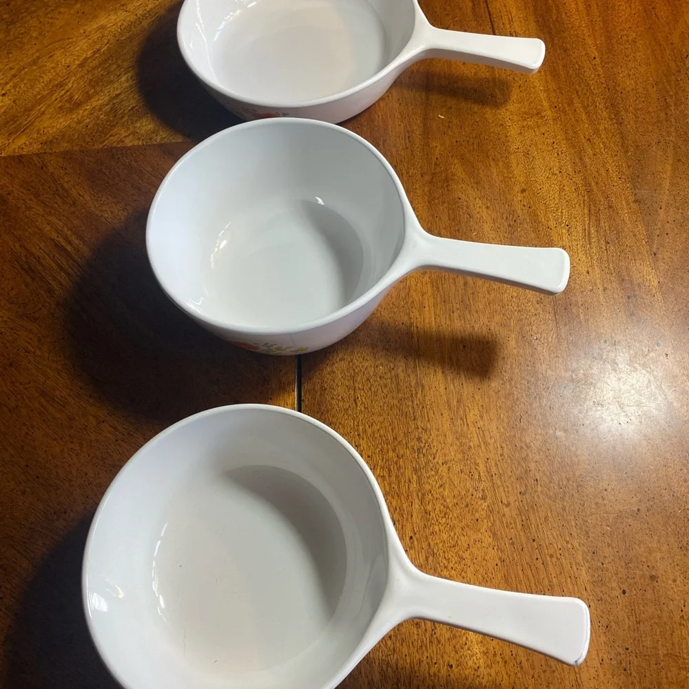 Corningware Wildflower Sauce Pan Set of 3